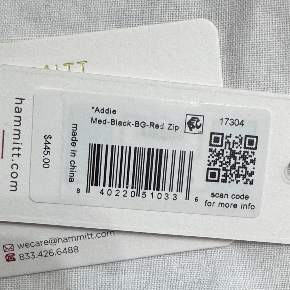 Hammitt structured leather